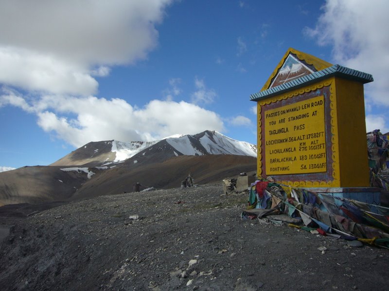 Leh to Manali Road